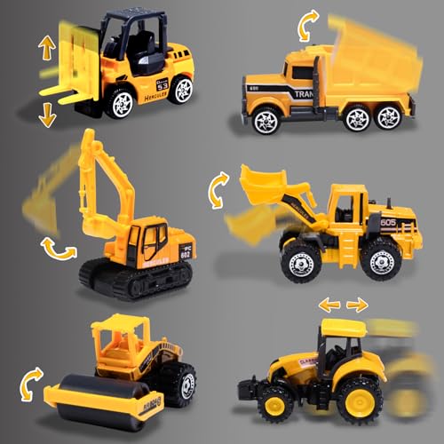 6PCS Diecast Toy Cars Set for Kids - Image 4