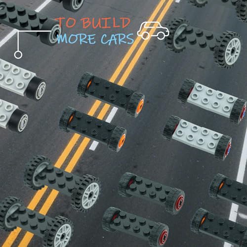 Pasacho City Car Wheels and Axles Set - Image 3