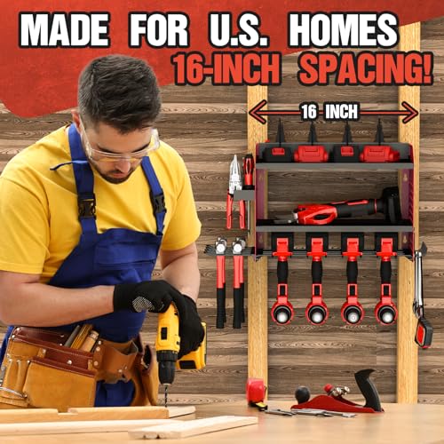 Veitorld Power Tool Organizer with Charger - Image 5
