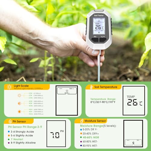 YAMRON 4-in-1 Soil Moisture Meter - Image 3