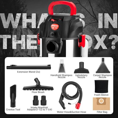 Shop-Vac 5-Gallon 4.5HP 3-in-1 Vacuum Cleaner - Image 3