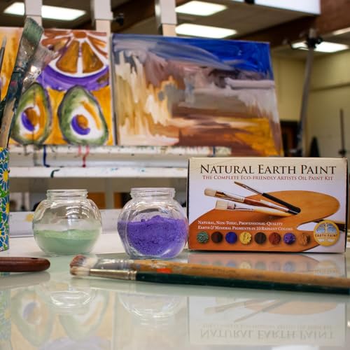 Eco-Friendly Natural Earth Oil Paint Kit - Image 2