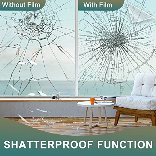 8 Mil Clear Shatterproof Window Film - Image 2