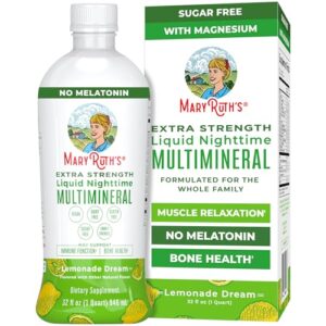 MaryRuth Nighttime Multimineral Liquid 32 Servings