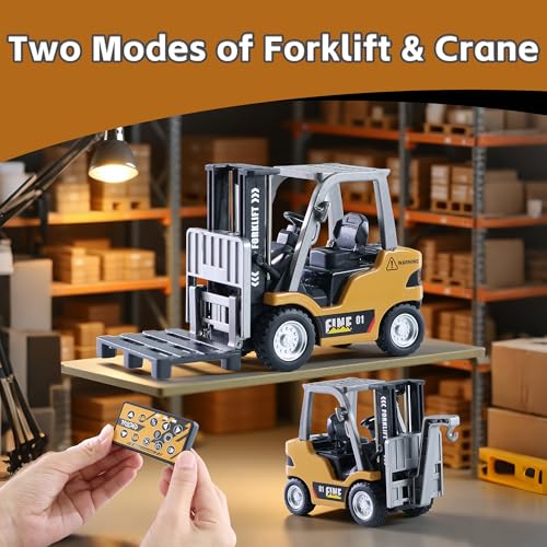 Grantley Remote Control Forklift and Crane - Image 3