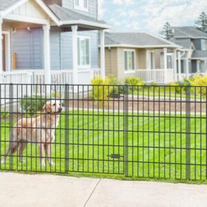 Metal Garden Fence 40in H x 11.7ft L