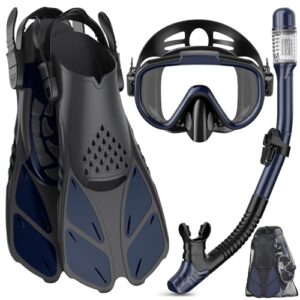 Ubekezele 4-in-1 Snorkel Set with Fins