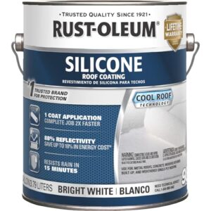 Rust-Oleum White Silicone Roof Coating 363836