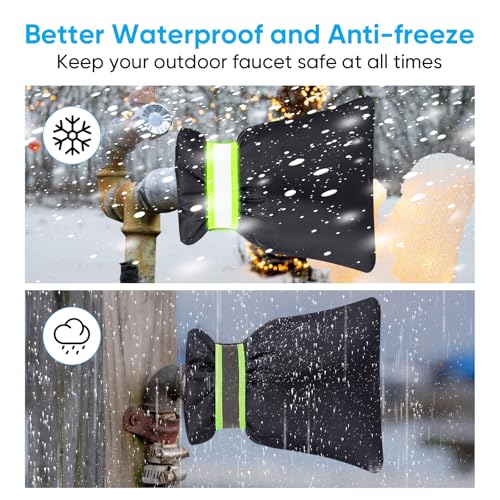 2Pack Outdoor Faucet Covers for Winter - Image 5
