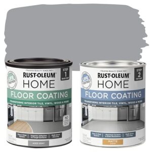 Rust-Oleum Interior Floor Coating Kit, Gray