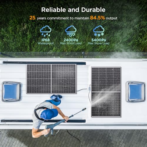 Callsun 400W Bifacial Solar Panel 2 Pack - Image 5