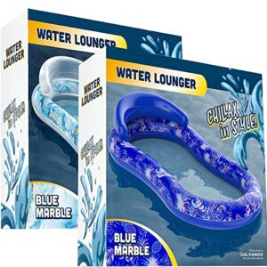 Inflatable Pool Float Lounger with Headrest