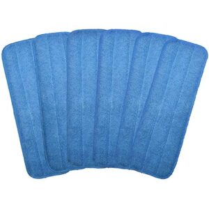 Microfiber Mop Pad Refills 18" x 6" Blue