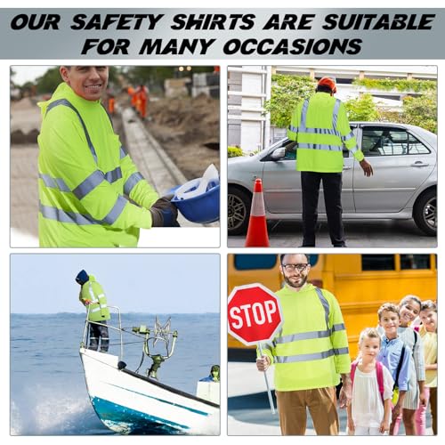 Amylove Reflective Safety T-Shirt with Hood - Image 6