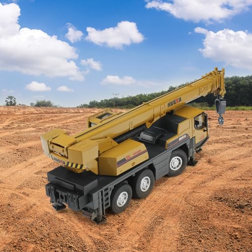 SHINESIGNAL 1/50 Metal Crane Truck Toy - Image 2