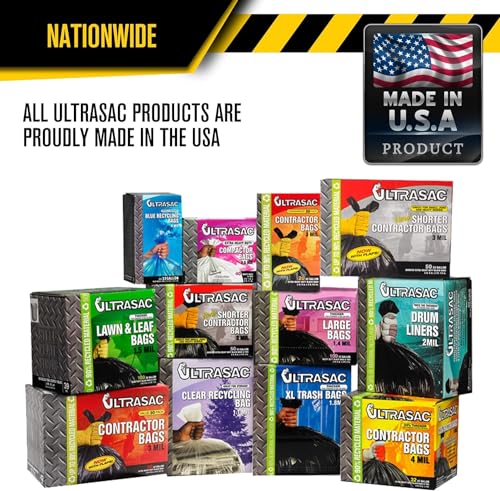 Ultrasac 50 Heavy Duty Trash Bags 42 Gallon - Image 6