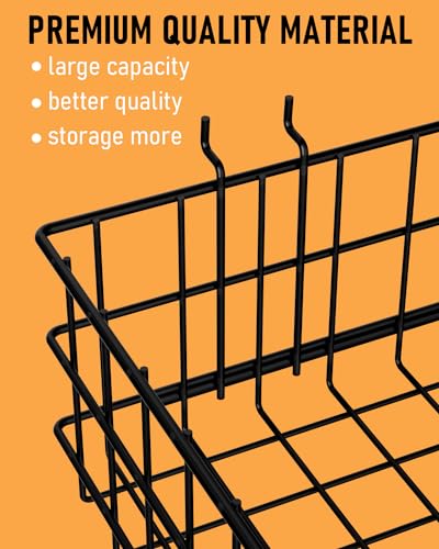 4 Pack Pegboard Baskets for Organizing Tools - Image 4