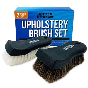 Upholstery Brush Set for Cleaning Cars and Furniture