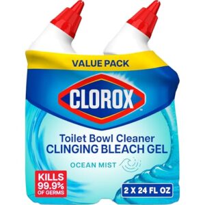 Clorox Bleach Gel Toilet Cleaner, Ocean Mist