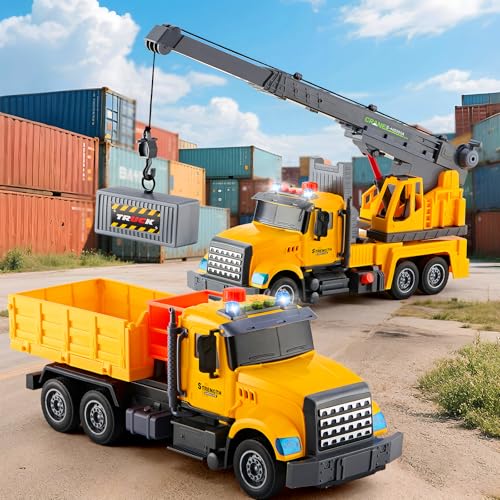 Construction Truck Toy Set for Kids - Image 2