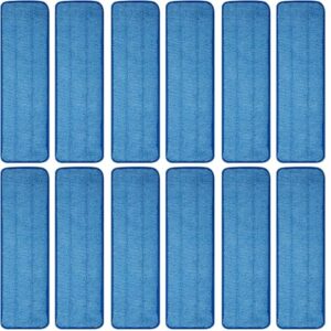 Microfiber Mop Pad 12 Pack, 17-18 Inch