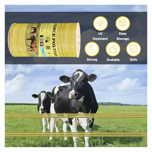 LIFENCE Electric Fence PolyTape 400m 6 Conductors - Image 6