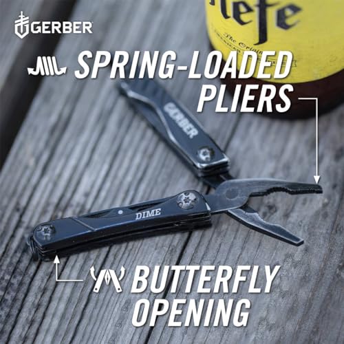 Gerber Dime 12-in-1 Mini Multitool Black - Image 6