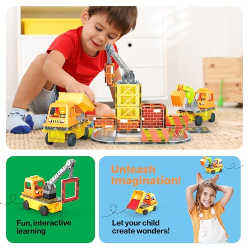 PicassoTiles 5-in-1 Magnetic Building Blocks - Image 5