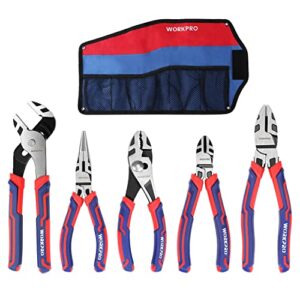 WORKPRO Pliers Set with 6 Tools