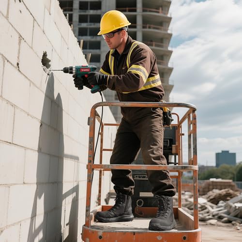 NORTIV 8 Men's Composite Toe Work Boots - Image 3