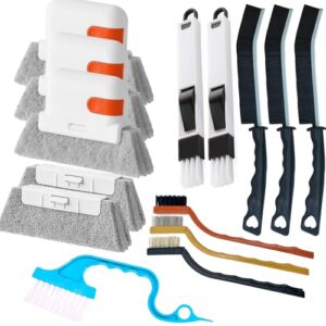 14 Pcs Window Track Cleaner Brush Set