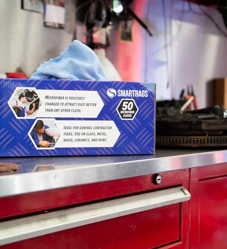 Arkwright 50-Pack Microfiber Cleaning Cloths - Image 2