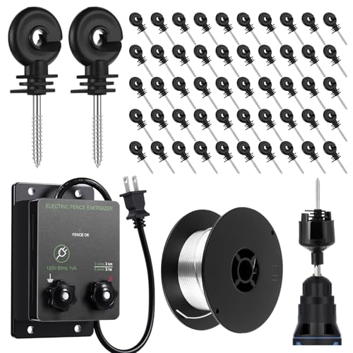 MorningRo Electric Fence 2-Mile System Kit
