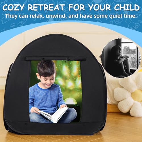 Sensory Tent for Kids, Portable Pop-up Tent - Image 3