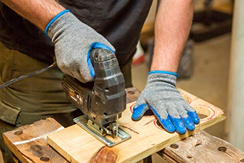 12 Pairs Large Rubber Latex Work Gloves - Image 2