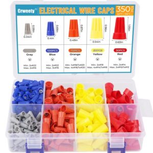 350 Pcs Assorted Wire Connector Kit