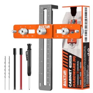 Cabinet Hardware Jig with Deep Hole Pencil