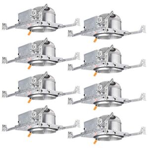TORCHSTAR 8-Pack 6 Inch Recessed Lighting Housing