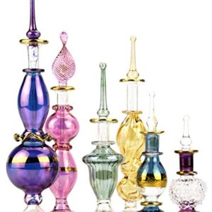 NileCart Egyptian Perfume Bottles Set of 6