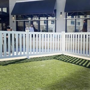 Zippity Davidson 3.1ft H x 5.4ft W Fence