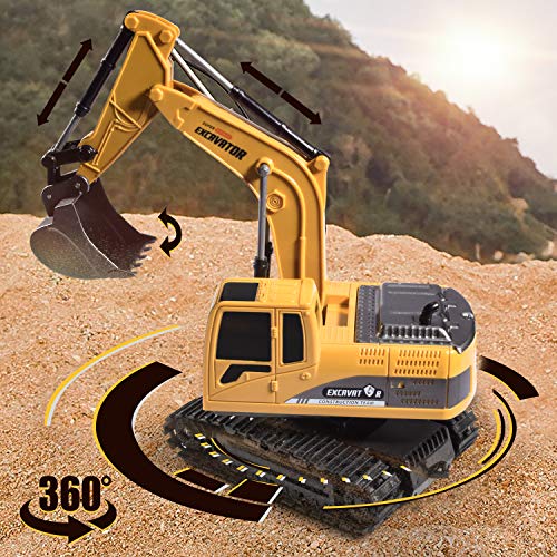 Onadrive Remote Control Excavator Toy for Kids - Image 2