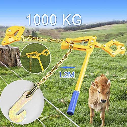 Barbed Wire Fence Strainer Tool, 2200lbs Capacity - Image 2