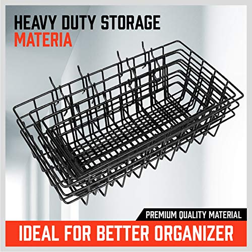 HORUSDY Pegboard Bins and Baskets 4 Pack - Image 6