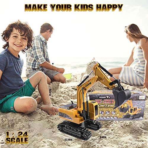 Onadrive Remote Control Excavator Toy for Kids - Image 6