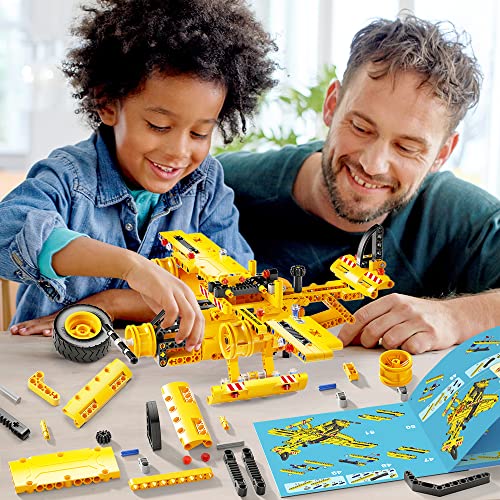 Jyusmile 2-in-1 Truck Airplane Building Toy - Image 2