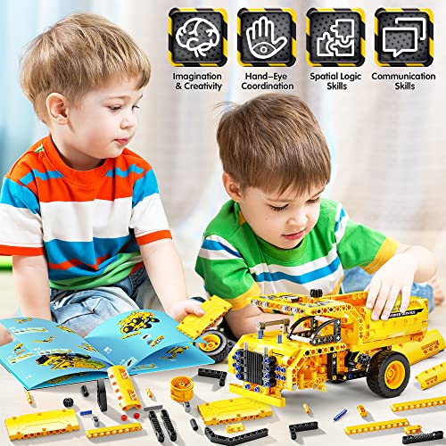 Jyusmile 2-in-1 Truck Airplane Building Toy - Image 4