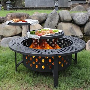 OutVue 42" Fire Pit with Grills