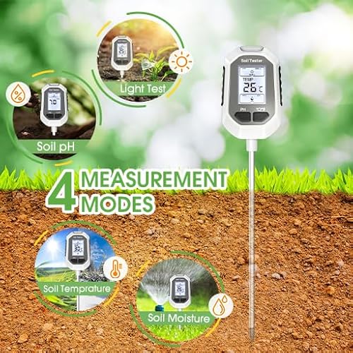 YAMRON 4-in-1 Soil Moisture Meter - Image 4