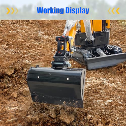 DANWIWEE Mini Excavator 20" Flat Bucket - Image 5