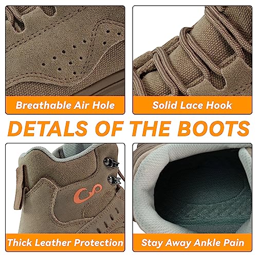 Men's Steel Toe Work Boots - Durable and Comfortable - Image 6